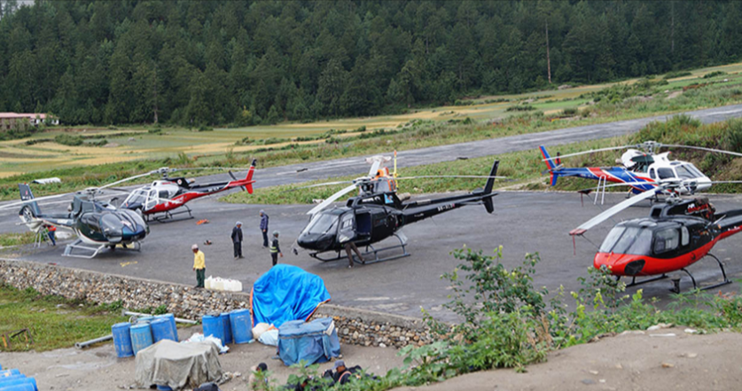 Helicopter Service Near Yamunotri
