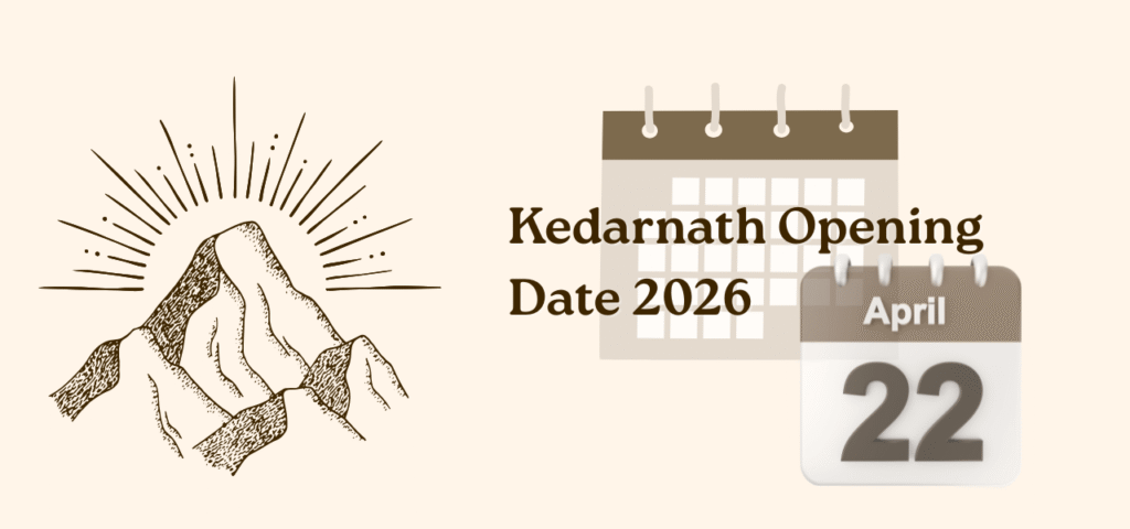 Kedarnath Opening Date 2026